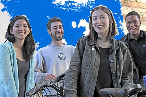 biking in on-campus housing