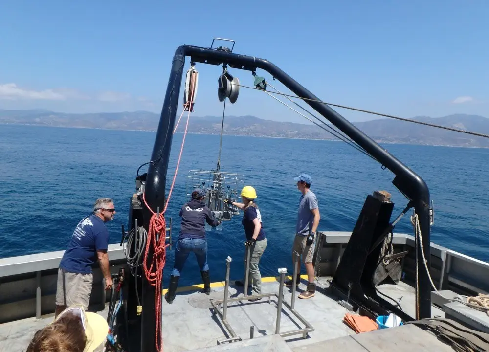 usc sea grant project: expansion of oxygen deficiency in the santa monica basin?