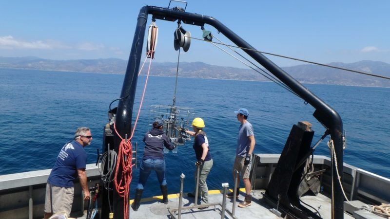usc sea grant project: expansion of oxygen deficiency in the santa monica basin?