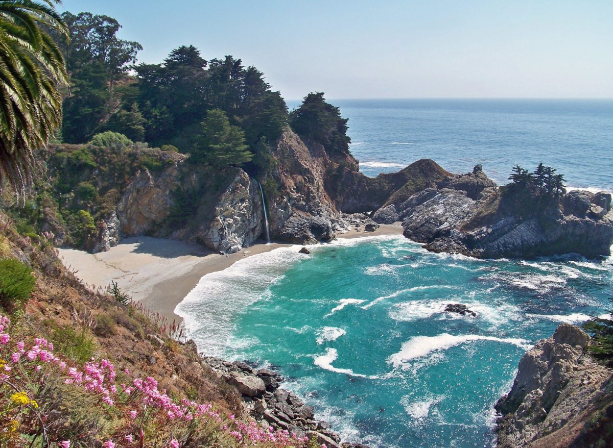 McWay Falls at Big Sur. 