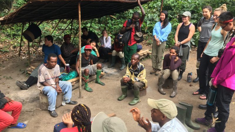 students re-establish vital foothold for research deep in african rainforest