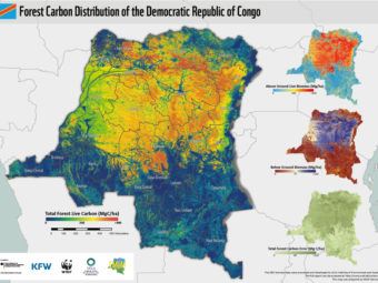 hi-tech rainforest map brings climate and conservation efforts into sharp relief