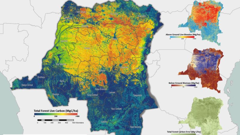 hi-tech rainforest map brings climate and conservation efforts into sharp relief