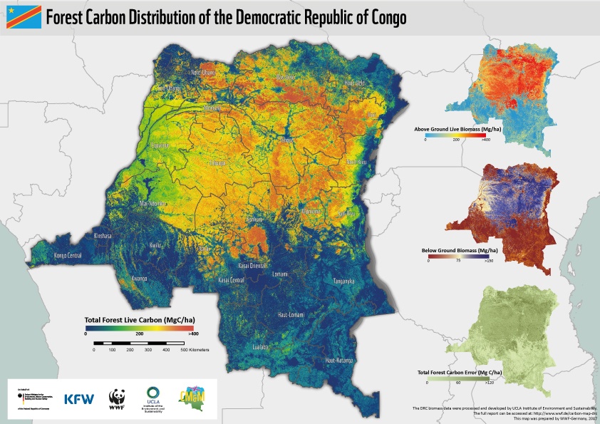 hi-tech rainforest map brings climate and conservation efforts into sharp relief