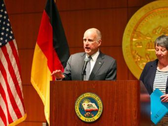 gov. brown unveils plan for global climate summit, further undercutting trump’s agenda