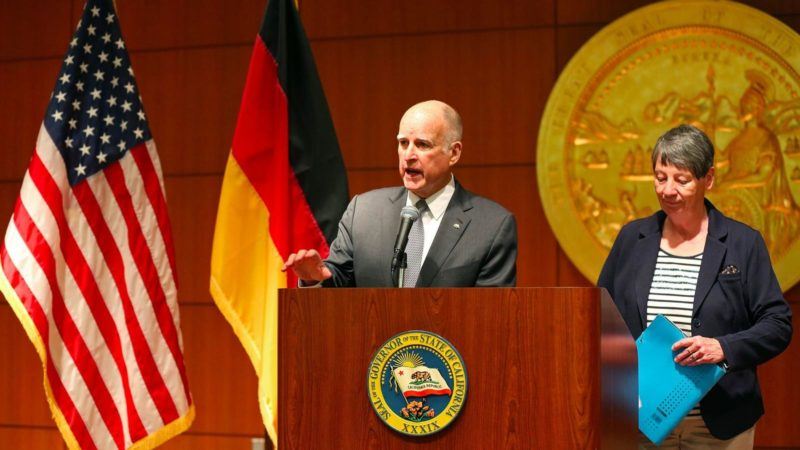 gov. brown unveils plan for global climate summit, further undercutting trump’s agenda