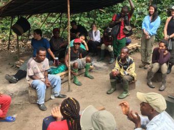 students re-establish vital foothold for research deep in african rainforest