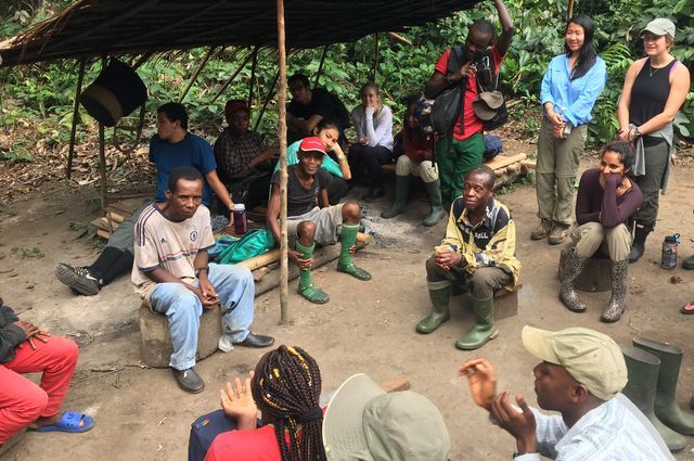 students re-establish vital foothold for research deep in african rainforest