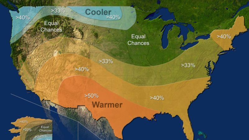 a warmer, drier socal winter might be on tap