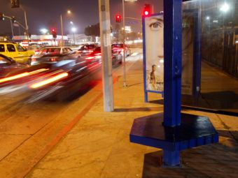 to protect people’s lungs, move bus stops away from intersections, study says