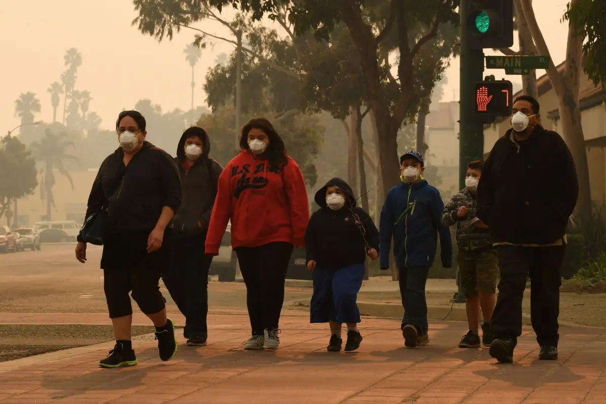 near a wildfire? not every mask will help keep out harmful pollutants