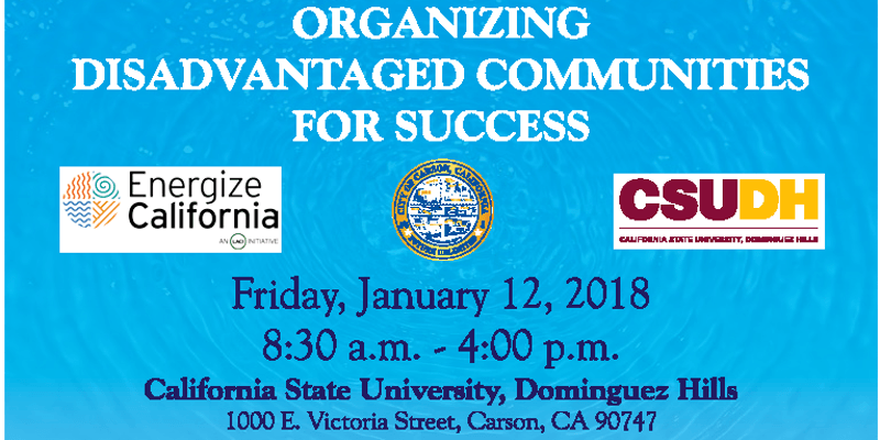 organizing disadvantaged communities for success conference