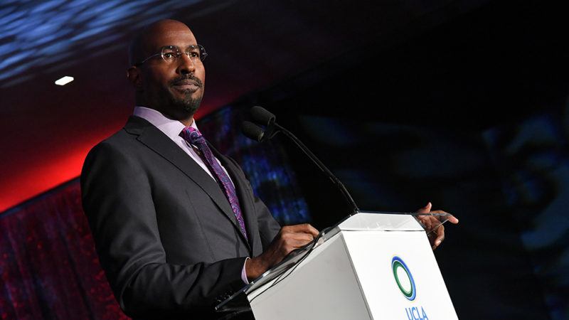 pierce brosnan, van jones speak out about climate change at ucla ioes gala