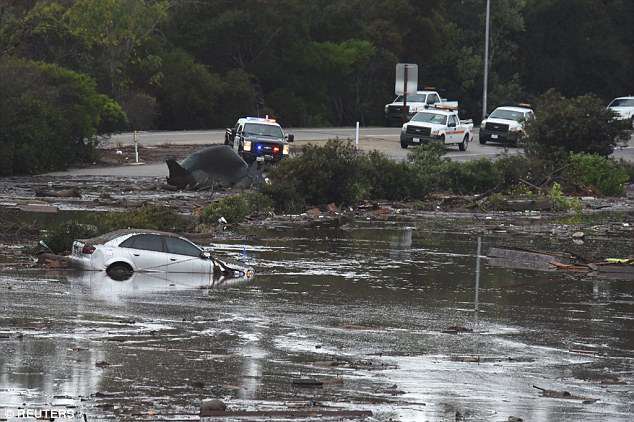 california could be hit by deadly megafloods that leave homes under 30 feet of water before the end of the century, study warns