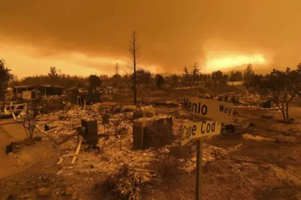 the “fire tornado” that ripped through a california city may have been the strongest ever recorded