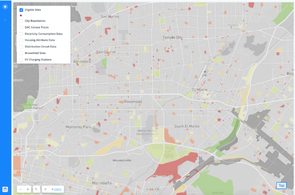 community solar opportunities map