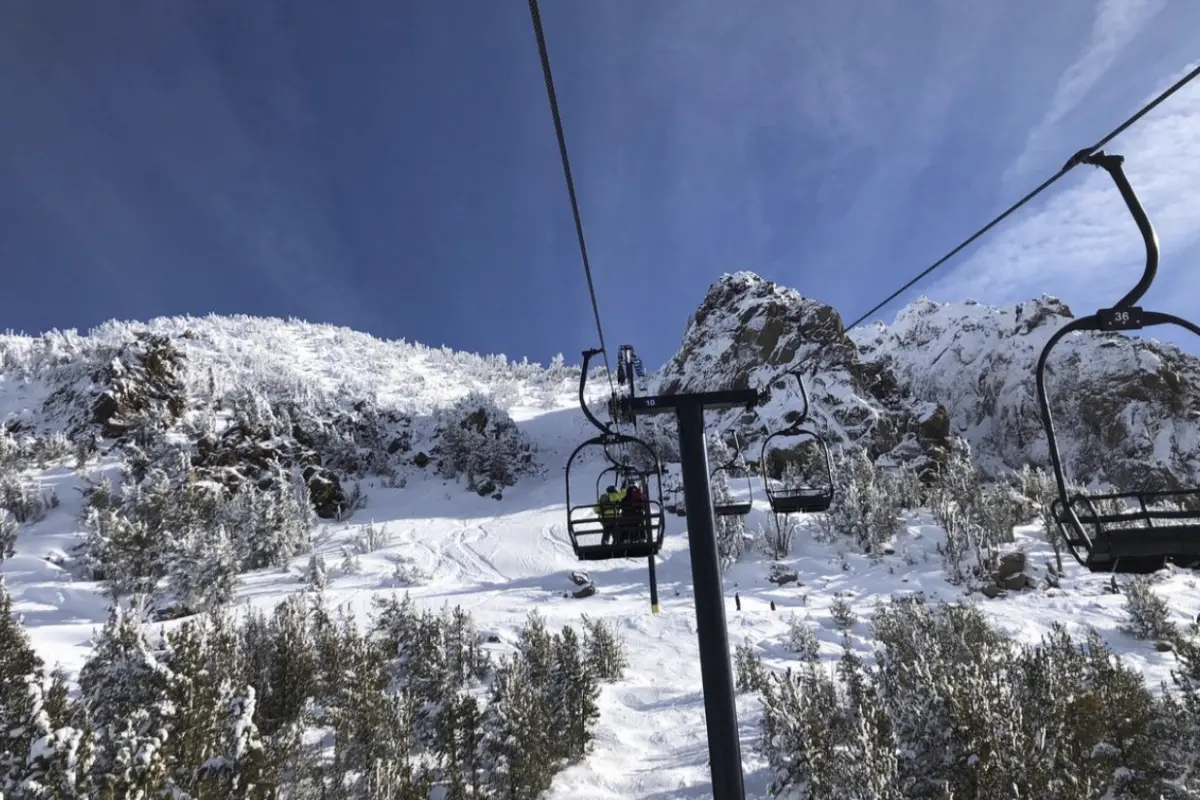a wet start to the winter brings piles of snow to california mountains and high hopes for water supply
