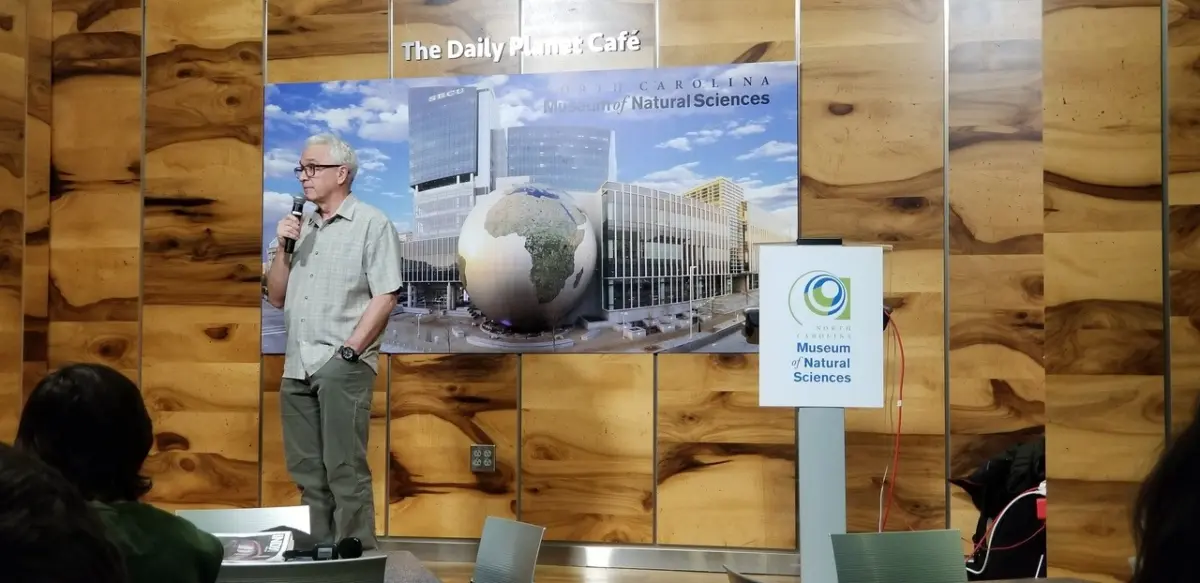 thomas smith presentation + q&a at north carolina museum of natural sciences