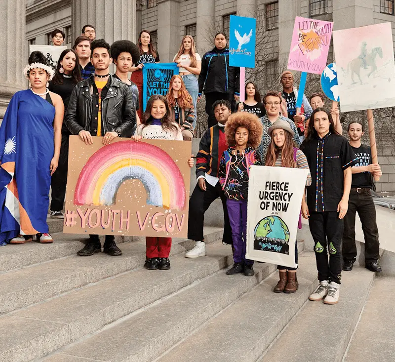 ann carlson in vogue: do americans have a constitutional right to a livable planet? meet the 21 young people who say they do