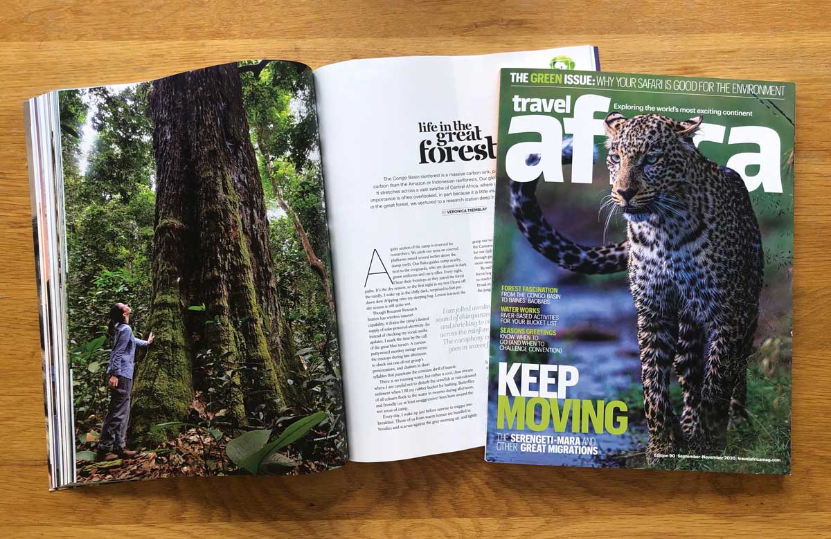 travel africa features cbi field station in cameroon