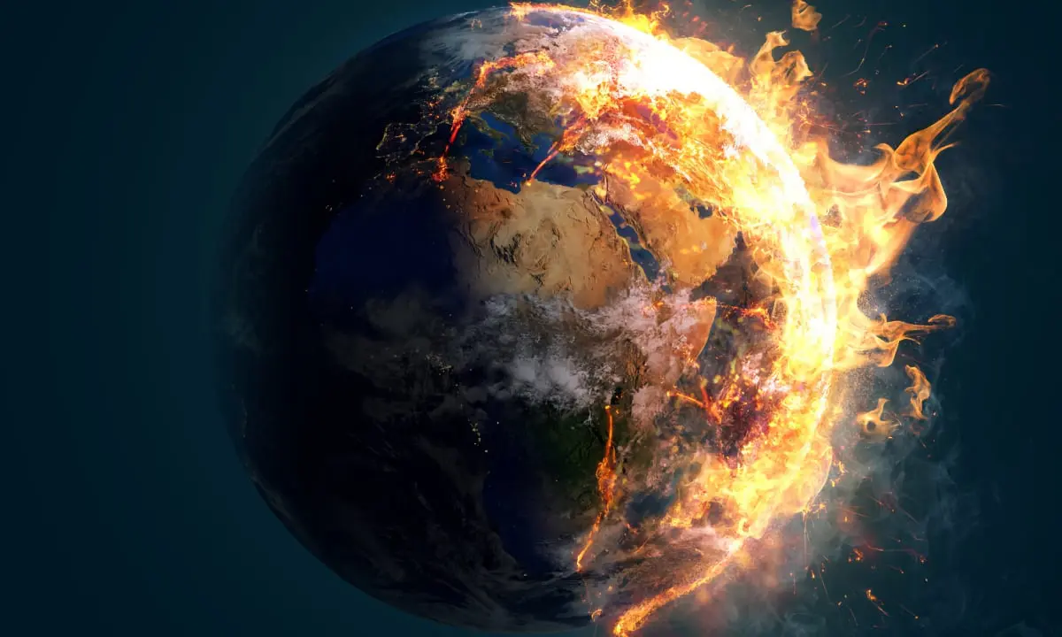 Burning Planet Earth