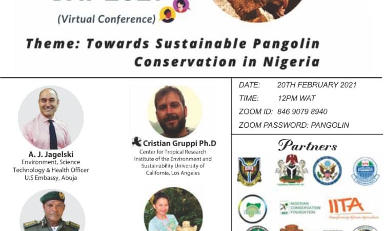 cristian gruppi presents at world pangolin day nigeria conference