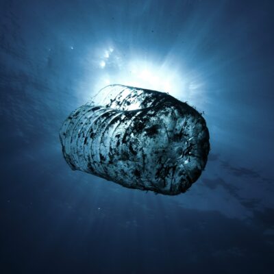 plastic in ocean