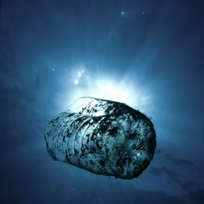 plastic in ocean