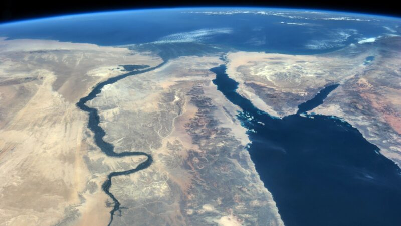 Nile River from space