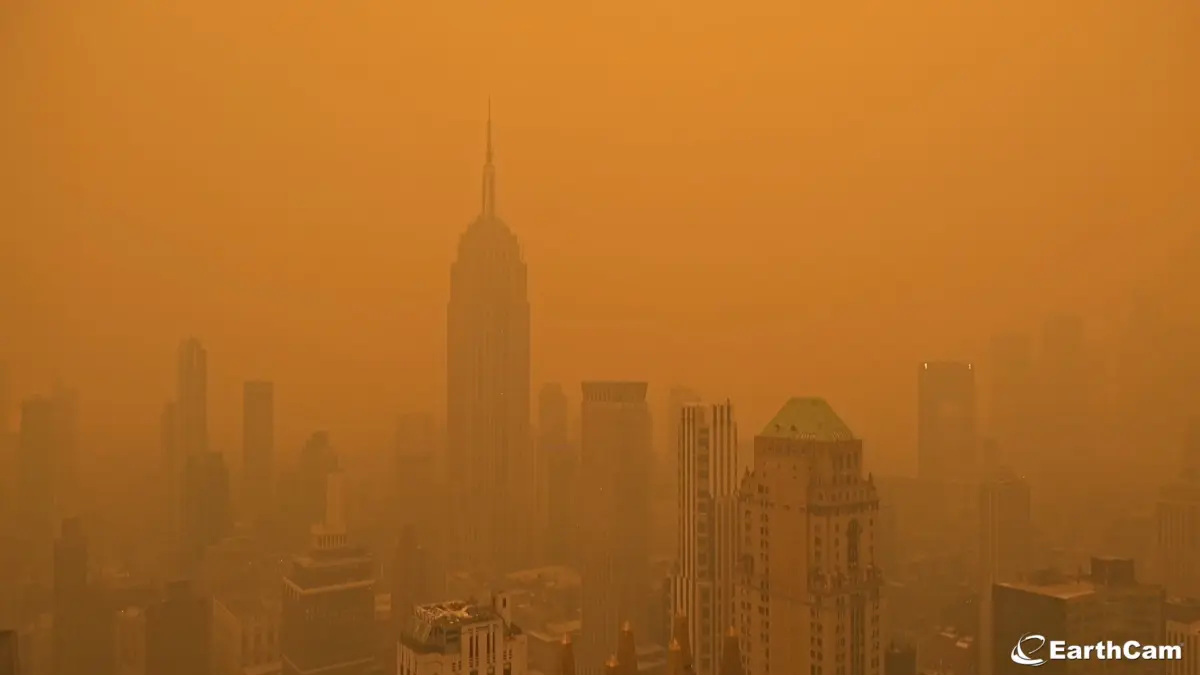 NY Wildfire Smoke