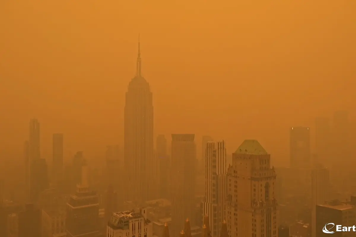 NY Wildfire Smoke