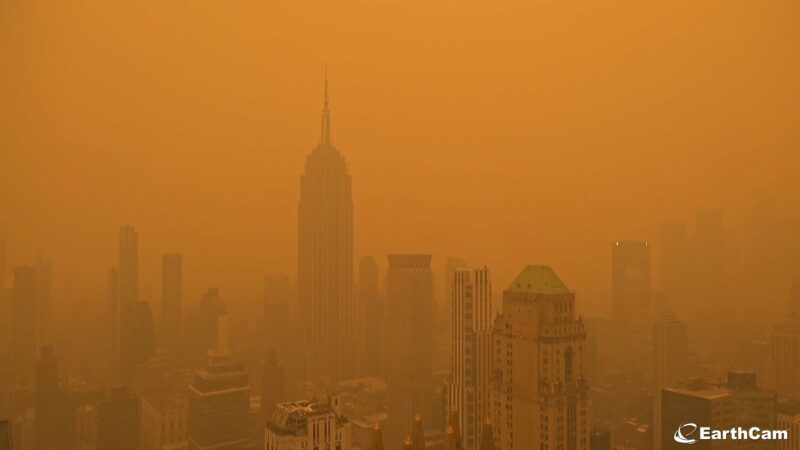 NY Wildfire Smoke