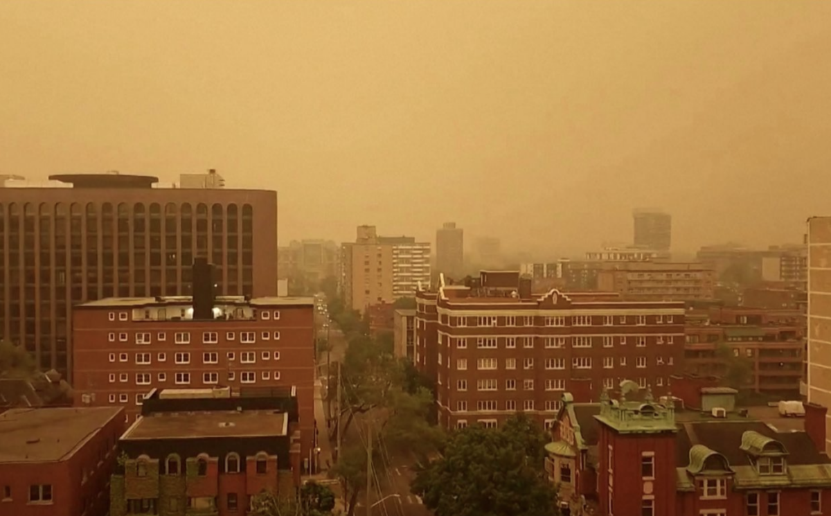 Canada wildfire smoke