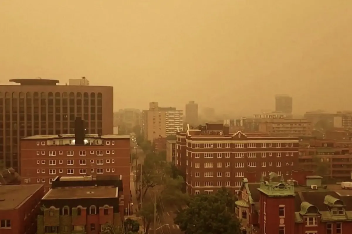 Canada wildfire smoke