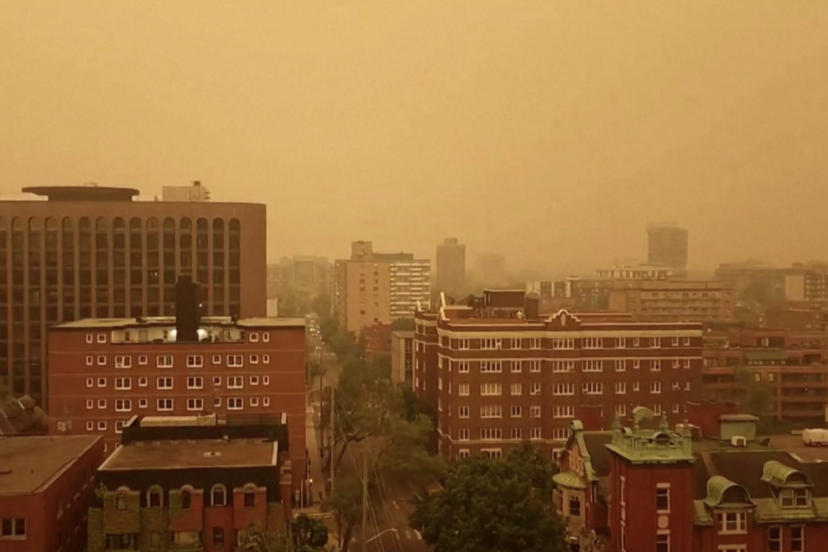 Canada wildfire smoke