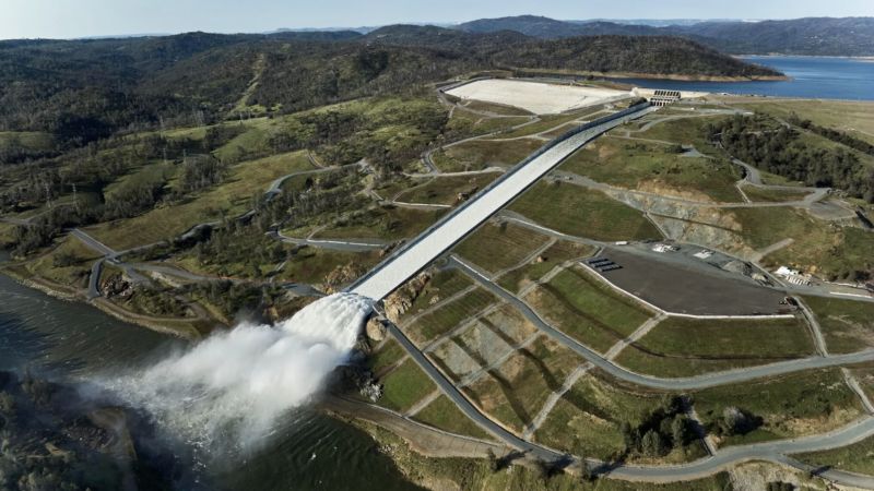 Oroville Dam’s spillways | Spencer Lowell