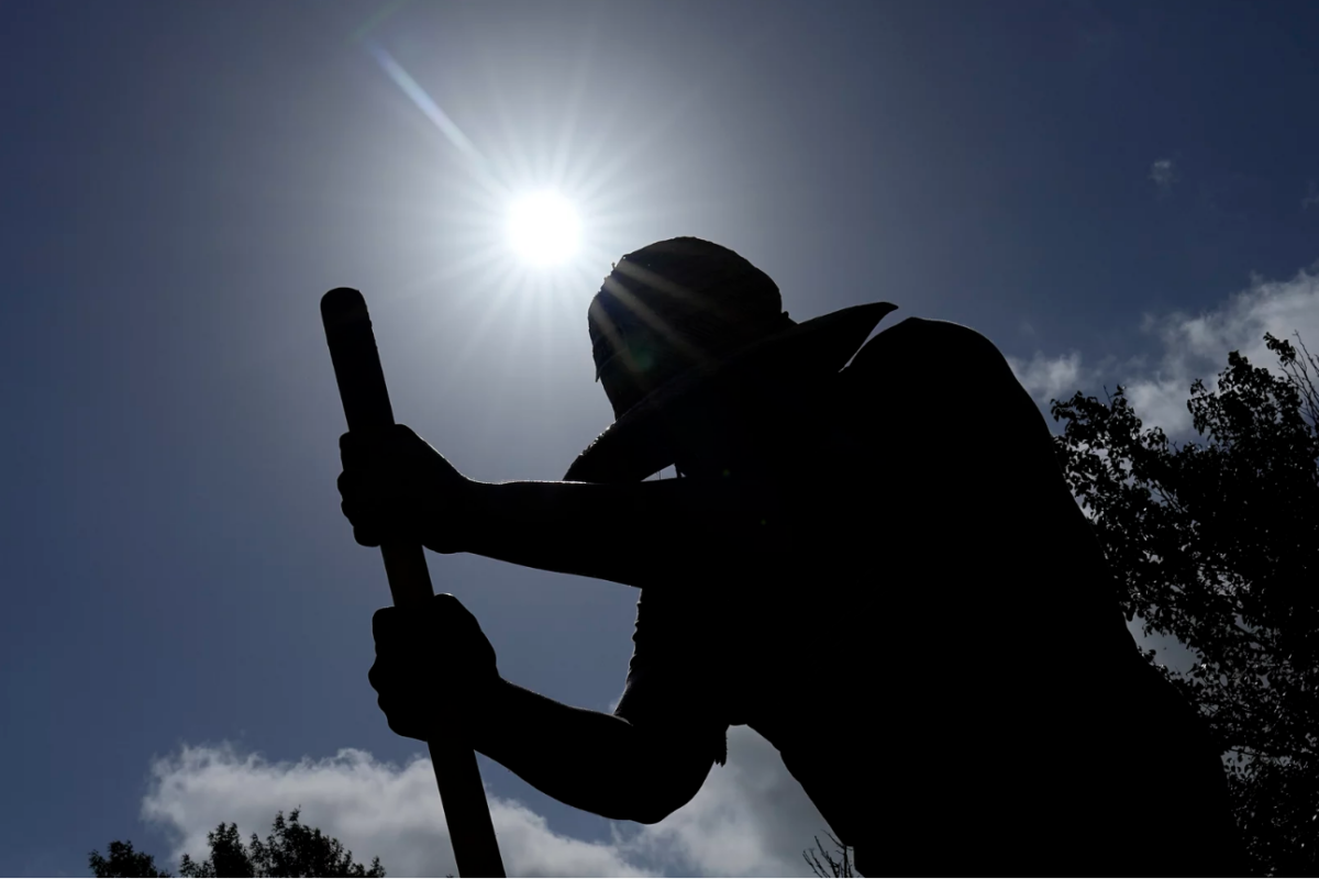 Outdoor workers are vulnerable to prolonged heat waves like the one hitting Texas, which climate scientists warn are becoming more common | David J. Phillip