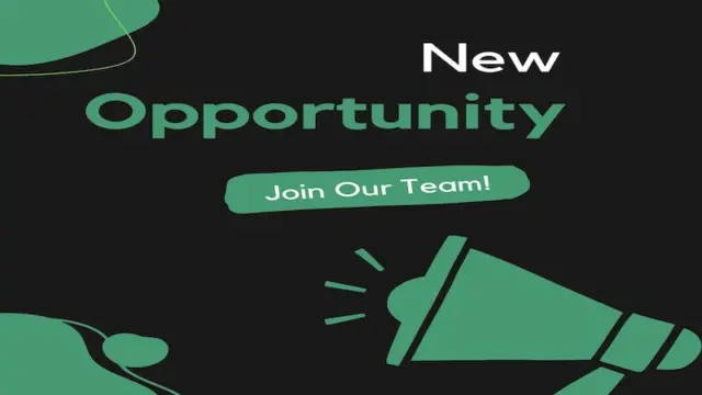 Black And Brown Modern We are Hiring Instagram Post -