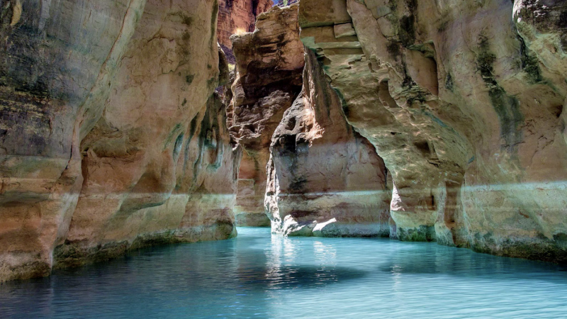 Blue waters of Havasu Canyon, Grand Canyon | Al Toepfer