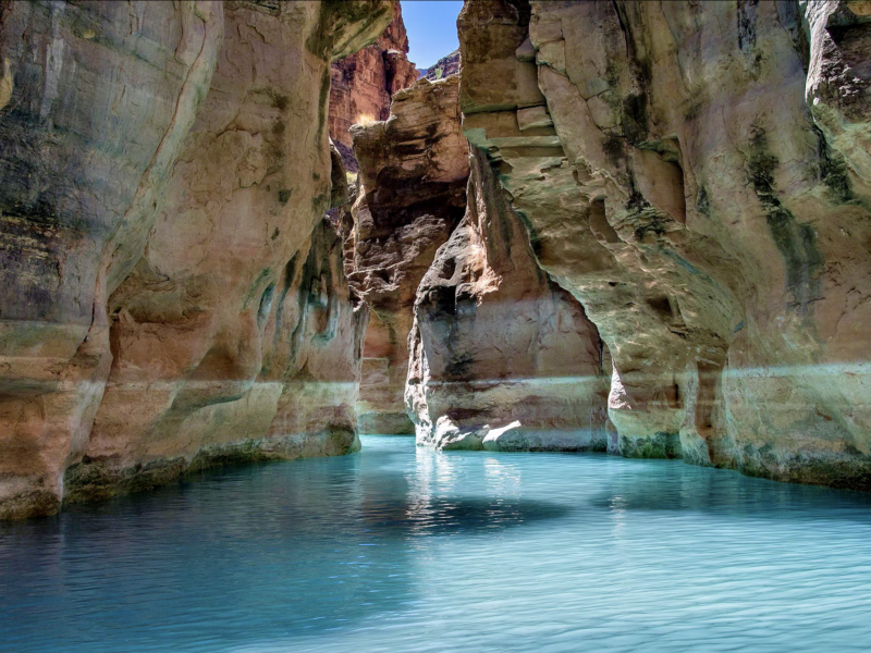 Blue waters of Havasu Canyon, Grand Canyon | Al Toepfer