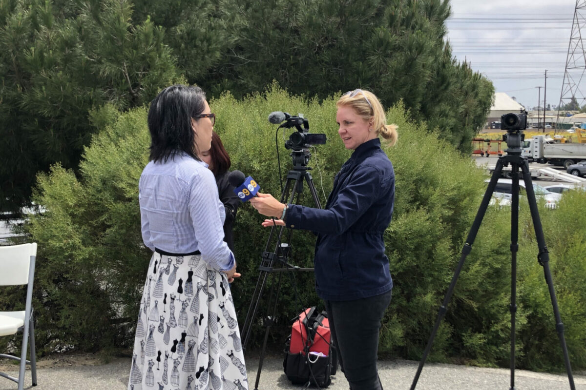 Sissy Trinh interviewed at ethnic media briefing on LA River