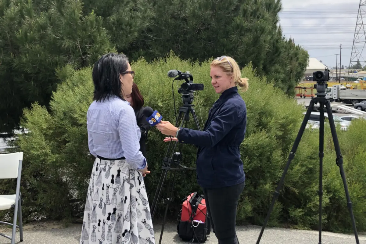 Sissy Trinh interviewed at ethnic media briefing on LA River