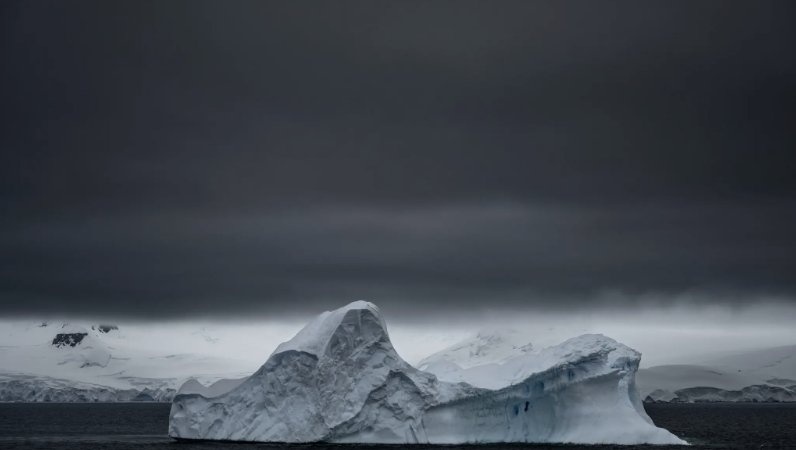 Melting icebergs along the Antarctic Peninsula | Sebnem Coskun, Anadolu Agency, via Getty Images