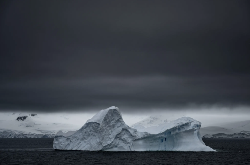 Melting icebergs along the Antarctic Peninsula | Sebnem Coskun, Anadolu Agency, via Getty Images