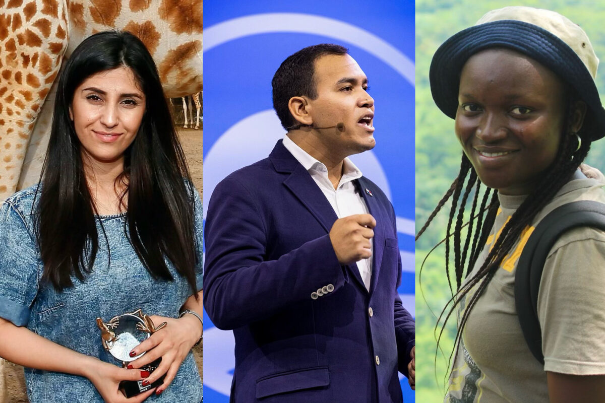 Hana Raza, Juan Carlos Montgomery Gómez, Iroro Tanshi.
