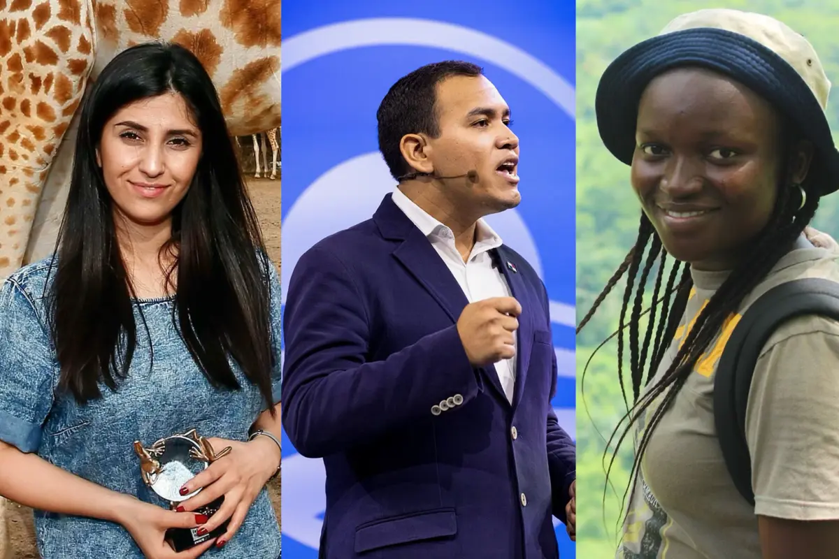 Hana Raza, Juan Carlos Montgomery Gómez, Iroro Tanshi.