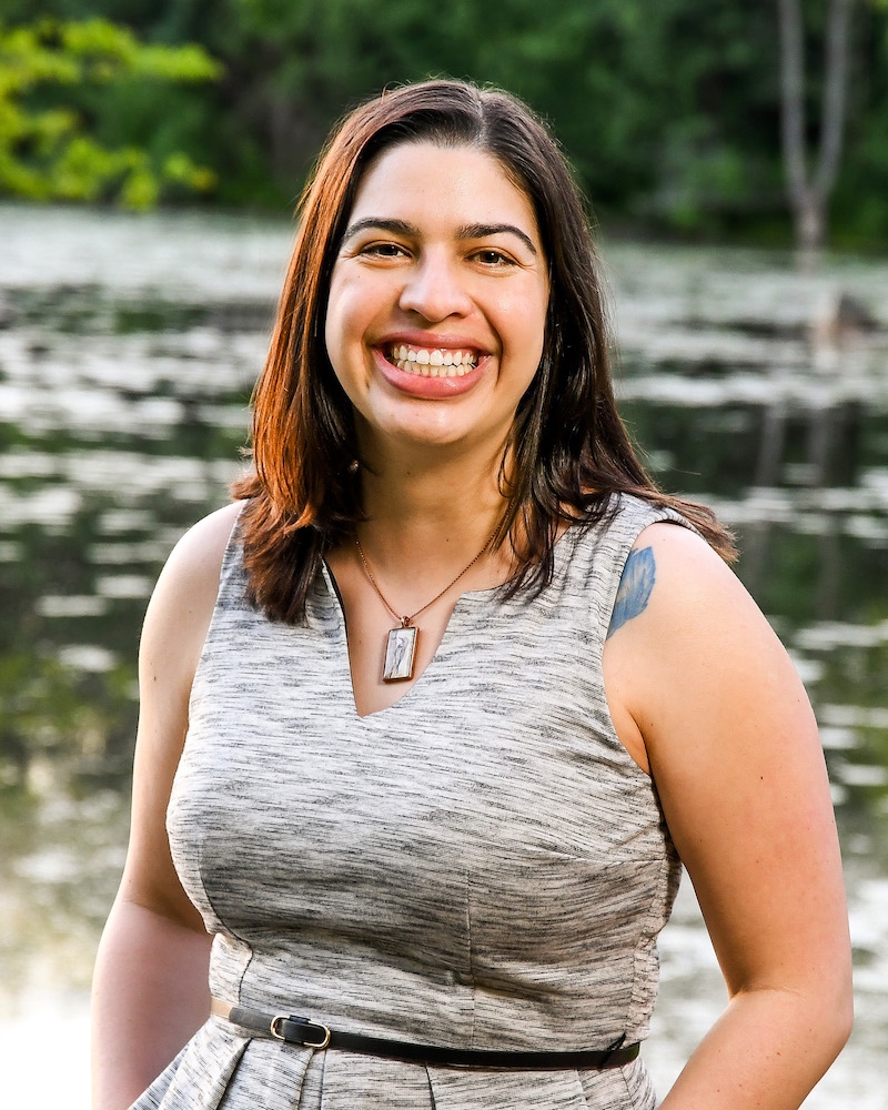 Stepfanie Aguillon, evolutionary biologist, pictured at The Lab of Ornithology in Ithaca, NY, Thursday, June 9, 2021.