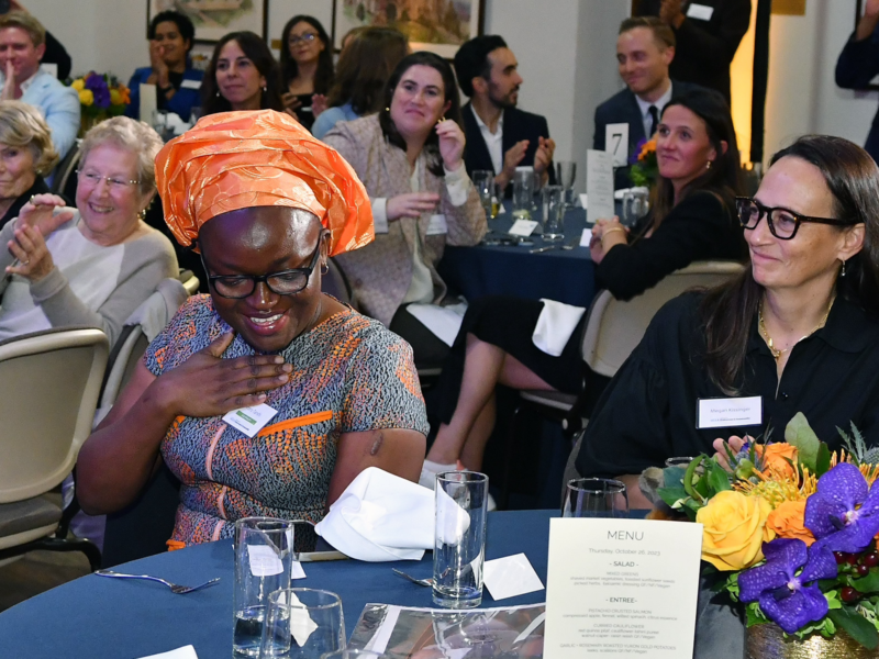 Iroro Tanshi reacts to winning 2023 Pritzker Award
