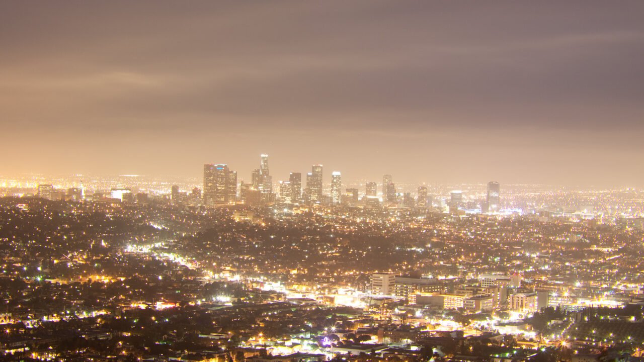 LA Skyglow -- Bryce David