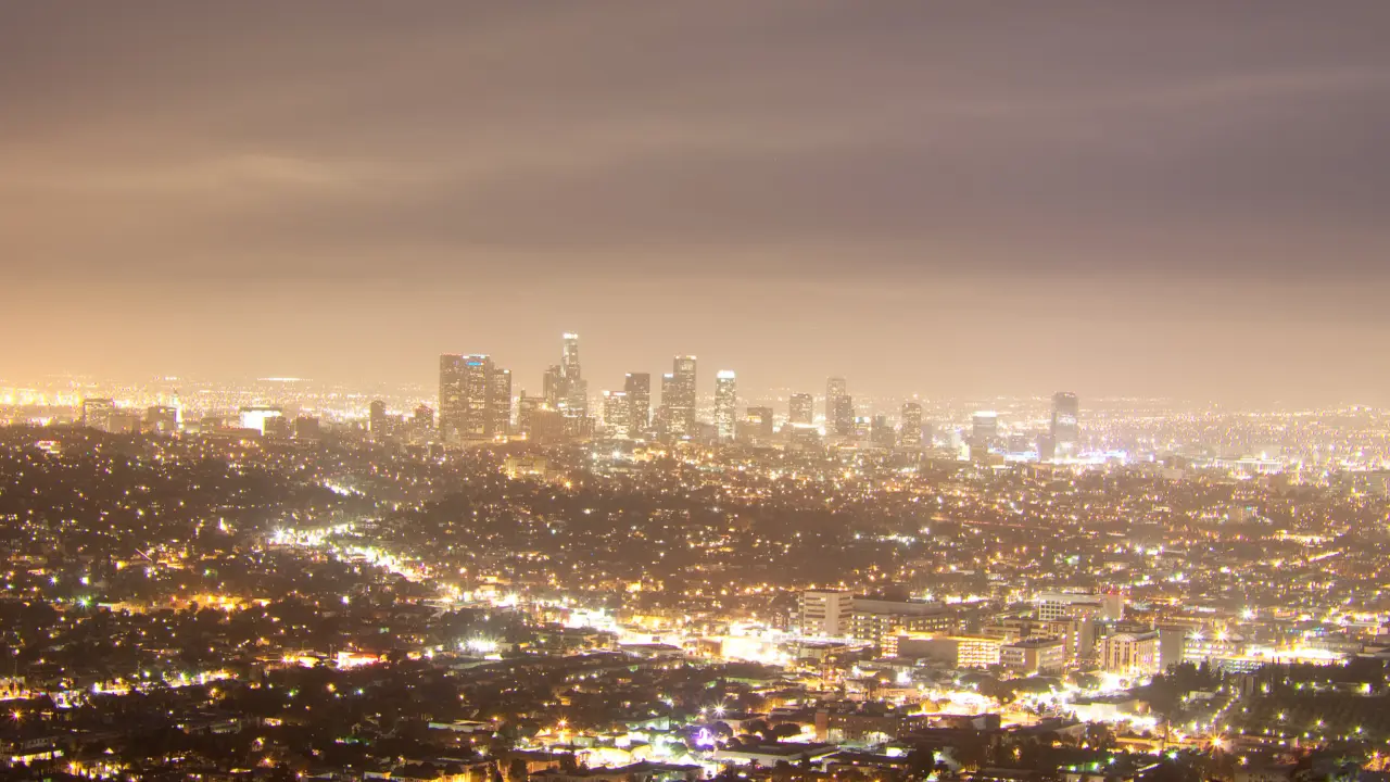 LA Skyglow -- Bryce David